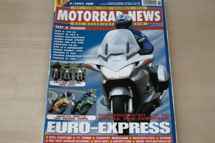 Deckblatt Motorrad News (06/2002)
